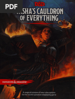 D&D 5th - Tasha's Cauldron of Everything PDF | PDF | Dungeons ...