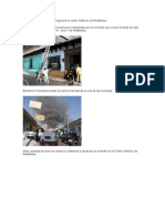 Incendio Consume Casas y Negocios en Centro Histórico de Retalhuleu