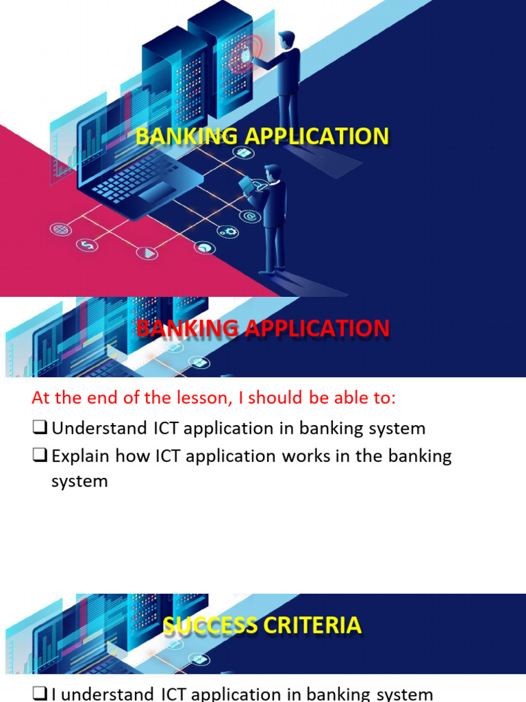Banking As An ICT Application | PDF