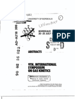 9th International Symposium On Gas Kinetics
