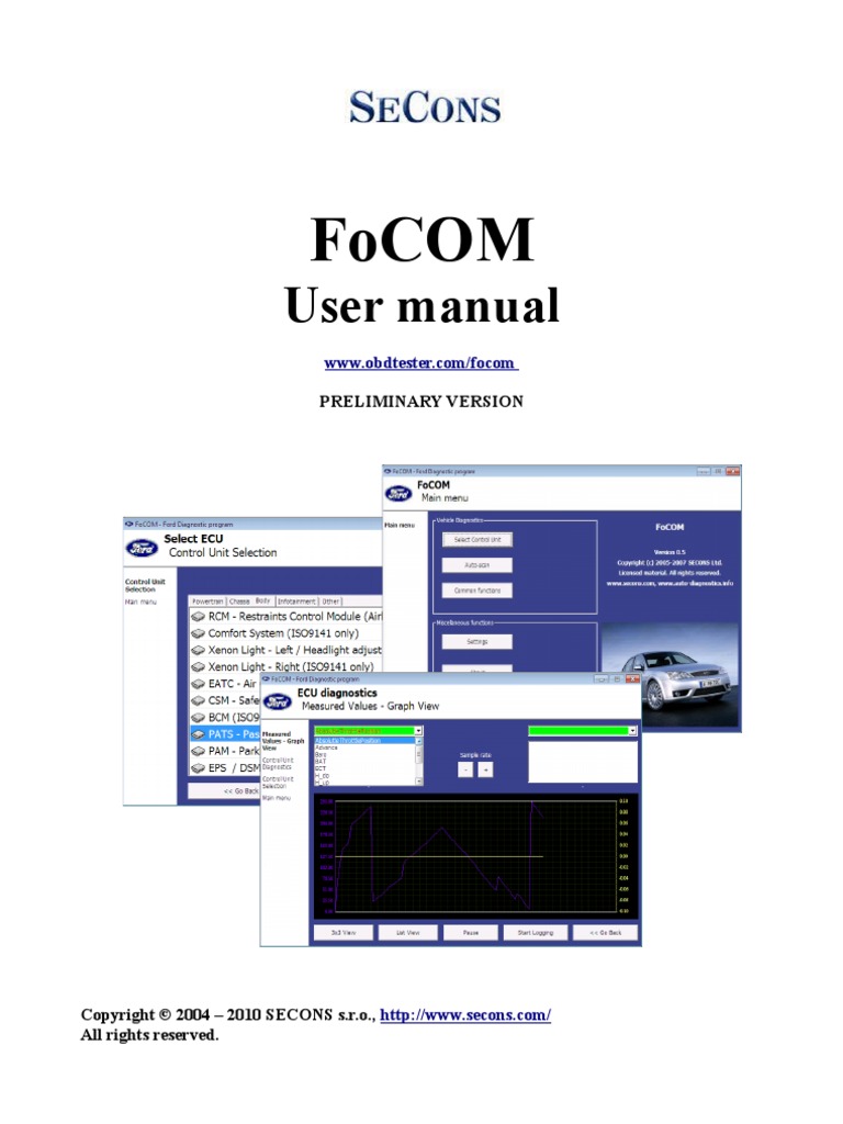 Focom Manual En | Installation (Computer Programs) | Linux