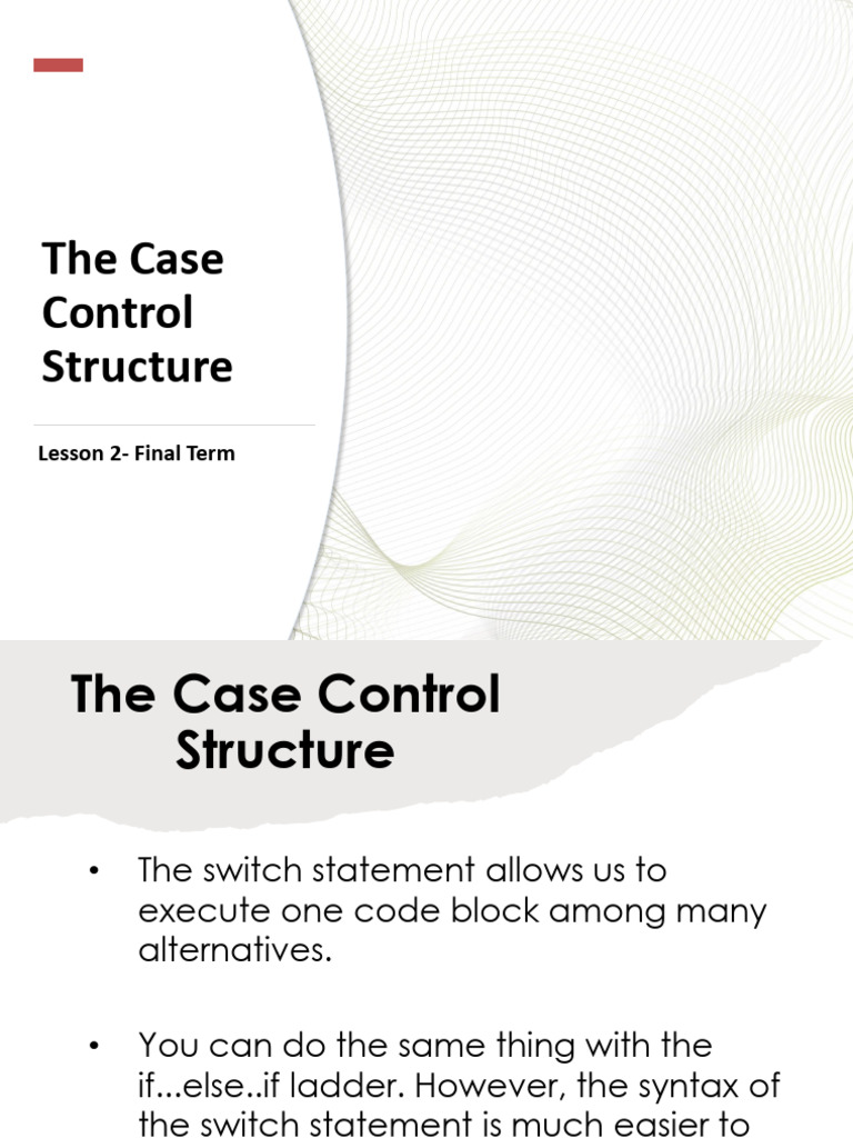 5 - Switch Statement | PDF