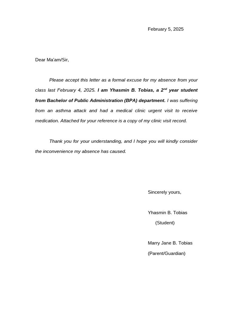 Letter Ni Boi | PDF