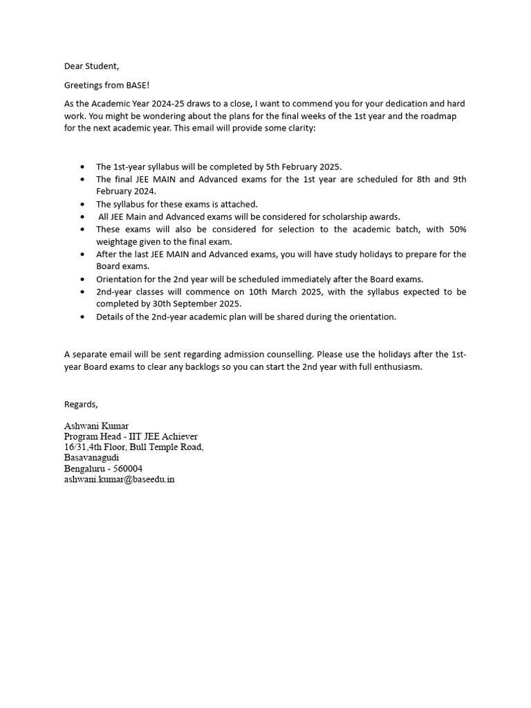 1st year plan ahead 1 pdf