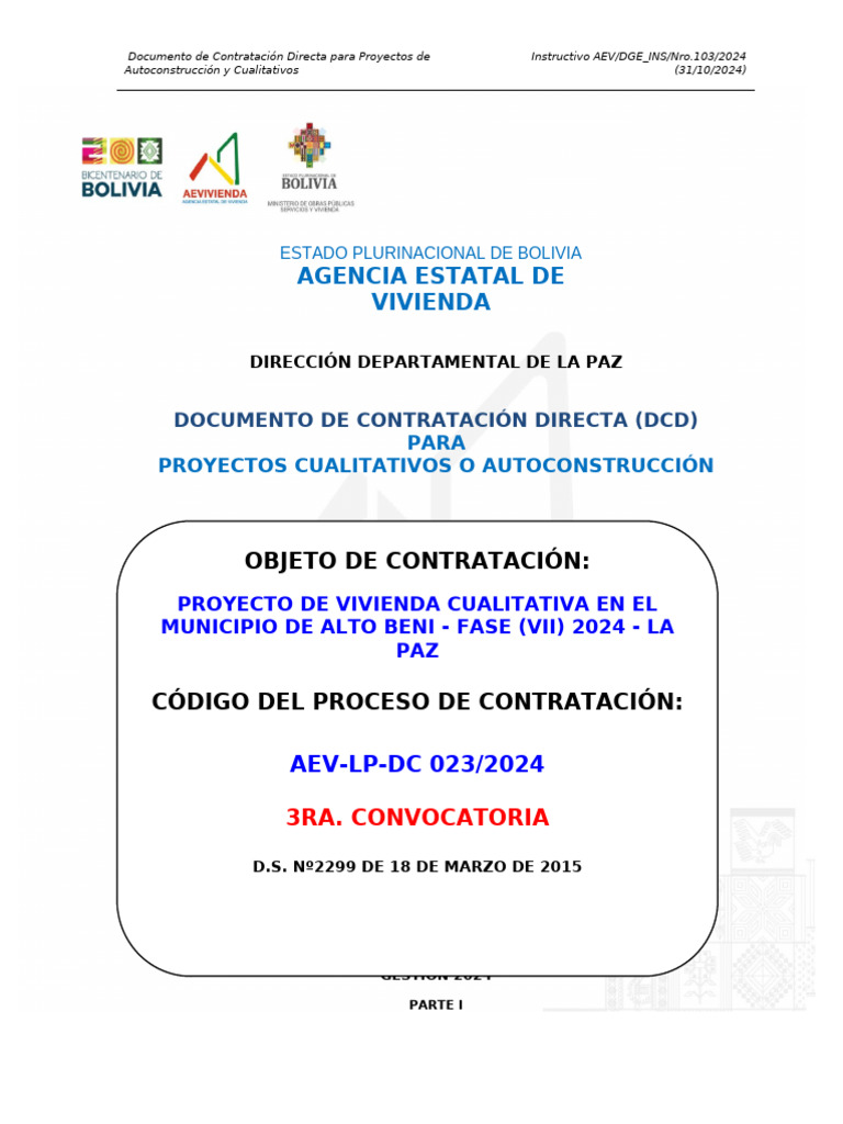 Proyecto Vivienda Social | PDF | Ley común