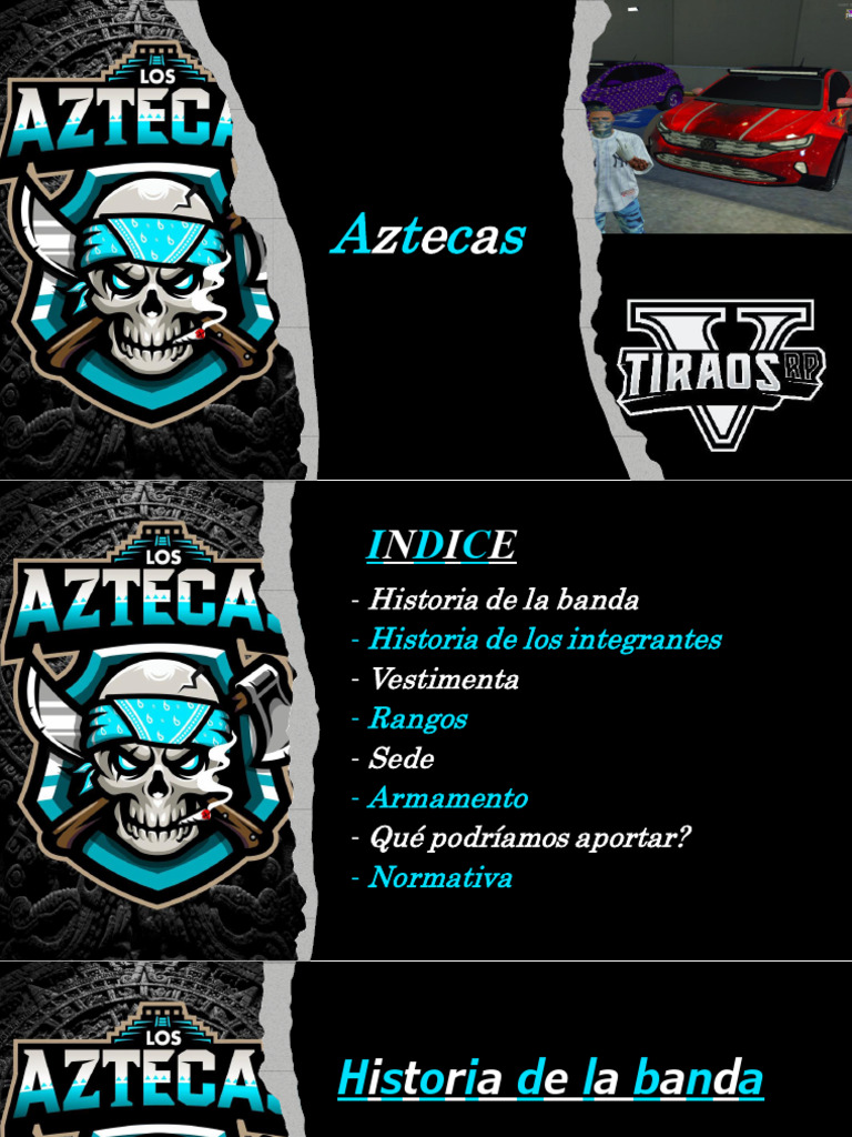 Aztecas Tiraos RP 1 | PDF