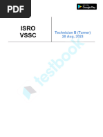 Isro Scientist Previous Year Paper 2024 Mechanical Engineering Pdf