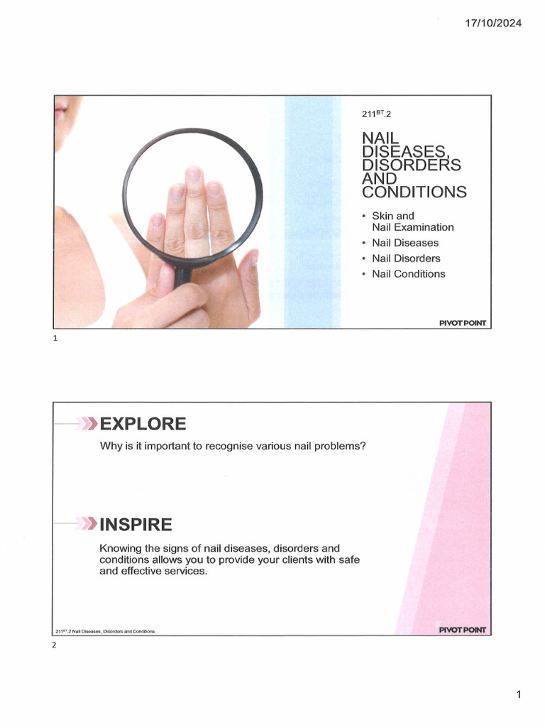 Nail Diseases and Disorders | PDF