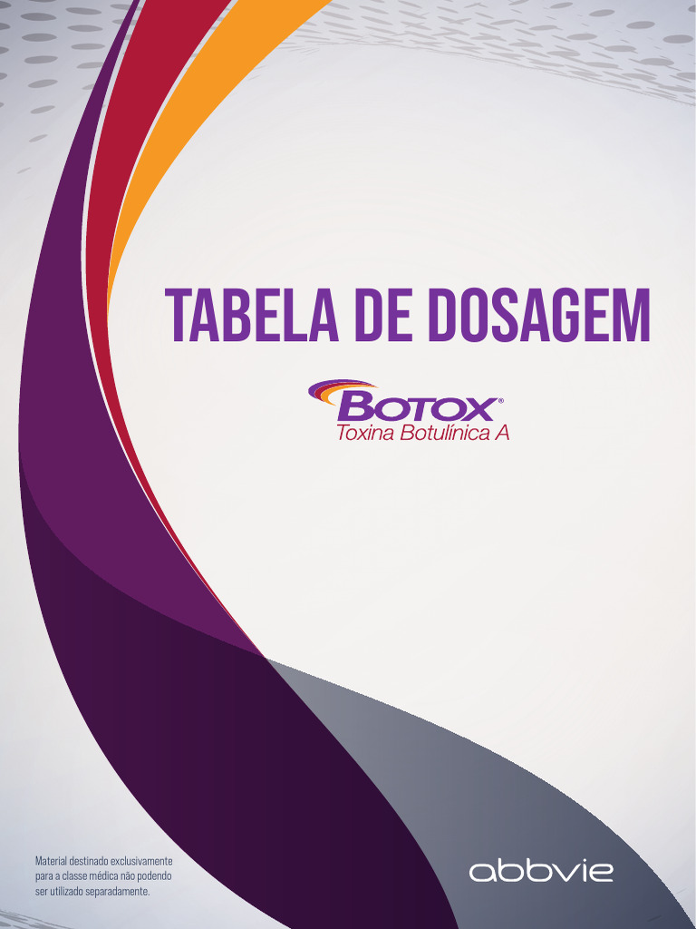 Guia de Dosagem de BOTOX® para Médicos | PDF | Toxina botulínica ...