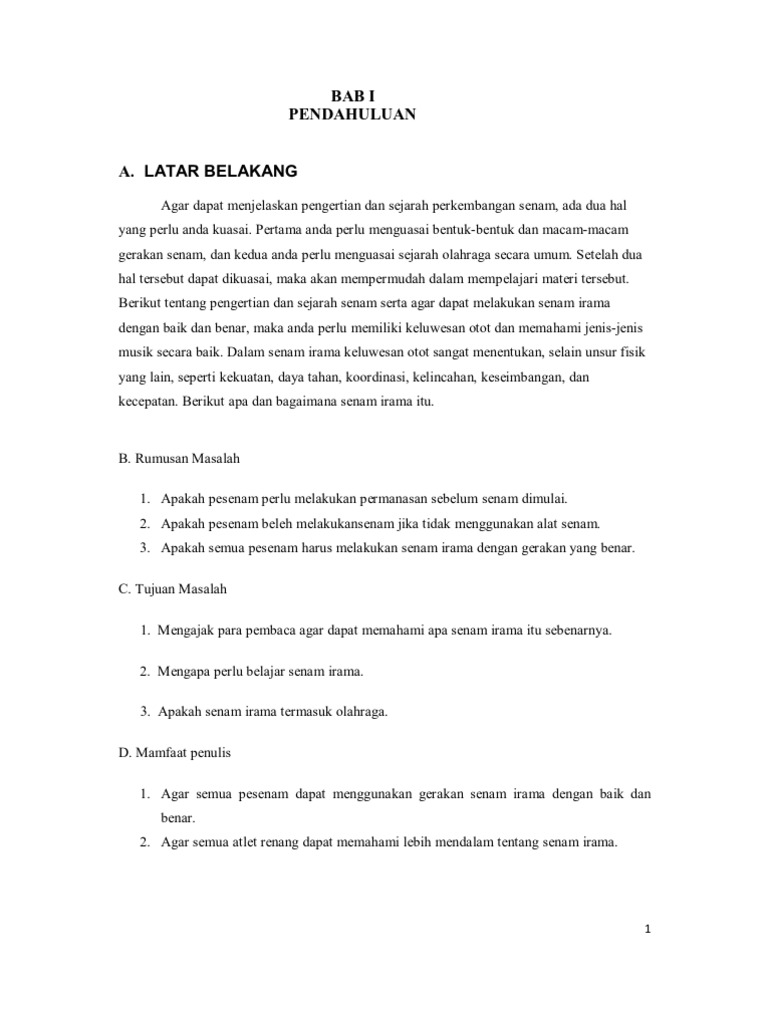 Pengantar Senam Irama Rusdi