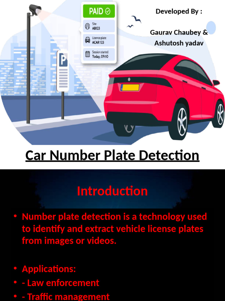 No Plate Detection | PDF