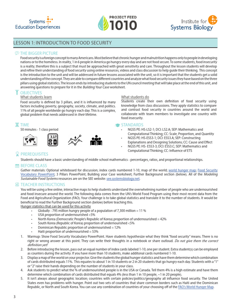 Understanding Food Security Basics | PDF | Food Security | Hunger