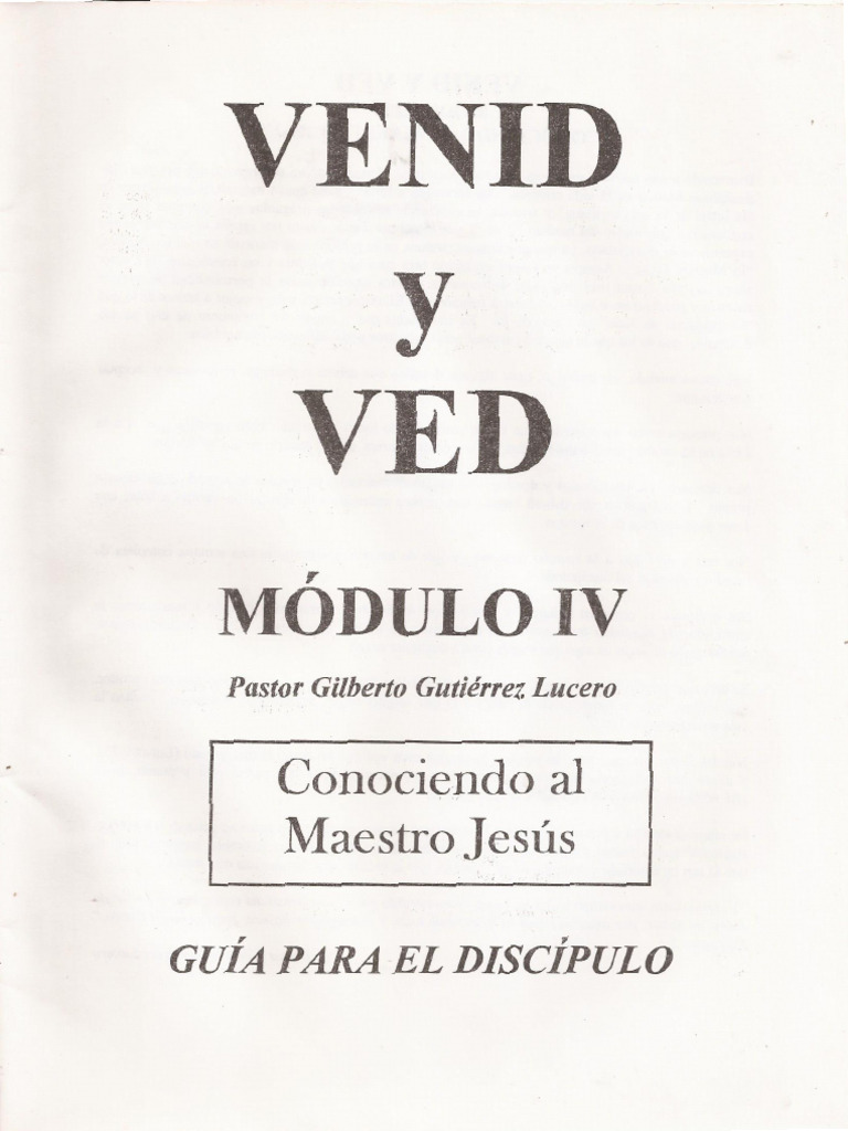 Conociendo al Maestro Jesús | PDF | Jesús | Oración