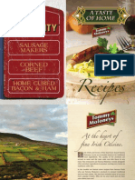 Tommy Moloneys Recipes Book