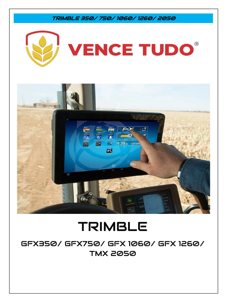 Manual GFX 1060 Trimble Com Antena Jaqueson 25-06-24 | PDF