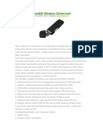 Tips Memilih Modem Eksternal