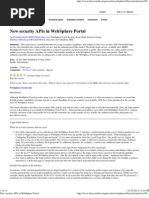 Download New Security APIs in WebSphere Portal by Jun Liu SN82392456 doc pdf