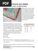 Download Continuous Bias Binding Tutorial by Elizabeth SN82393002 doc pdf
