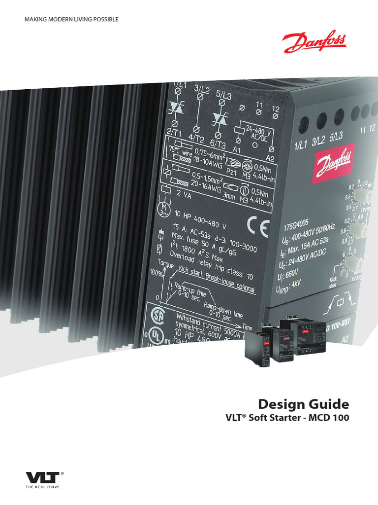 MCD 100 Soft Starter Design Guide | PDF | Mechanical Engineering ...