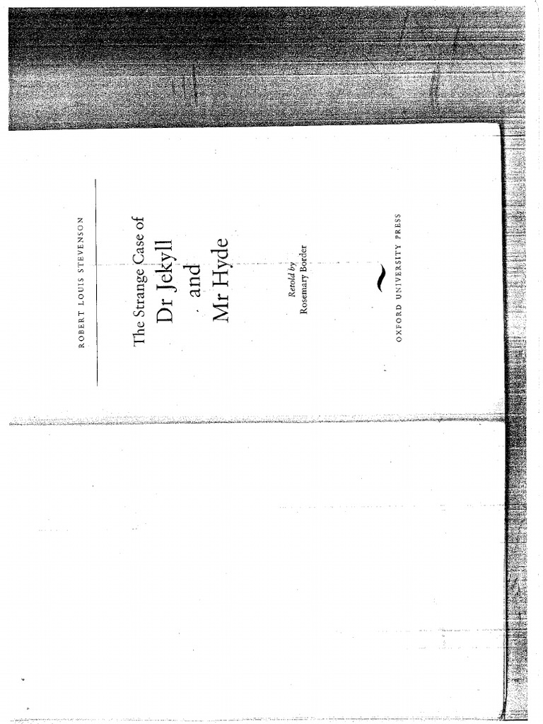 Dr Jekyll And Mr Hyde Pdf