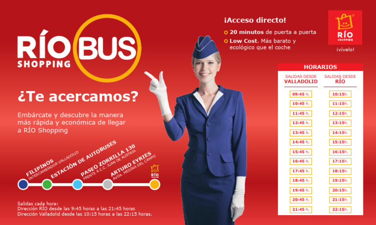 Transporte Económico a RÍO Shopping | PDF