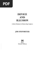 Jim Steinmeyer - Device and Illusion | PDF