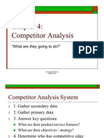 Competitor Analysis