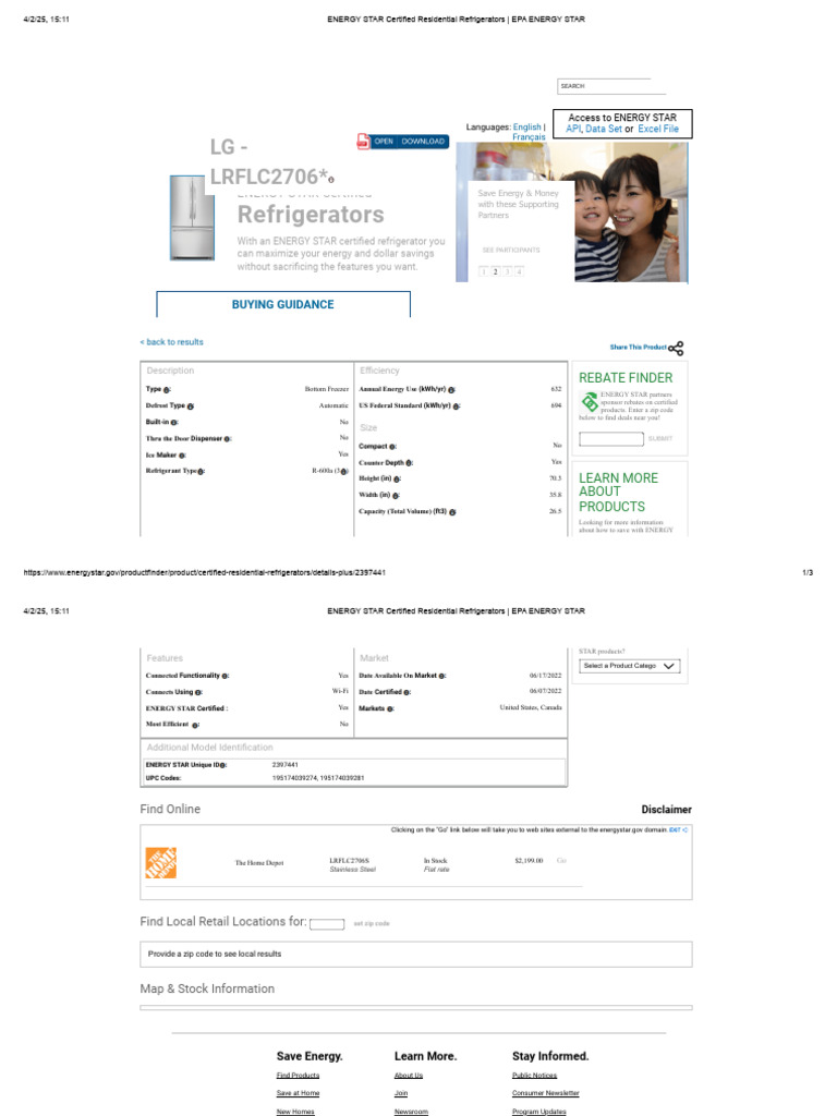 Energy-Saving Fridge Guide | PDF | Sustainable Technologies ...