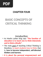 Paul-Elder Critical Thinking Framework | PDF | Critical Thinking | Thought