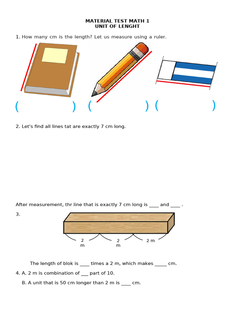 Material Test on Length Measurements | PDF