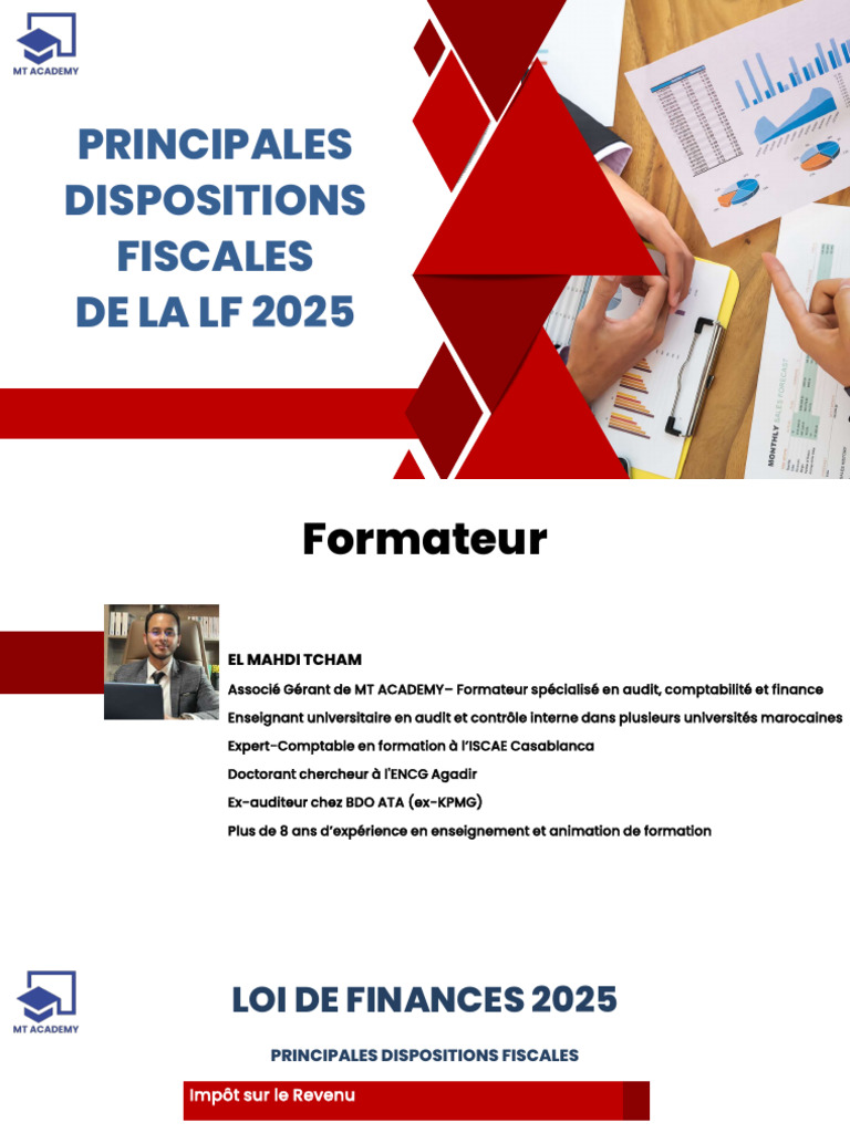 Dispositions fiscales de la LF 2025 | PDF | Impôt sur le revenu | Retraite