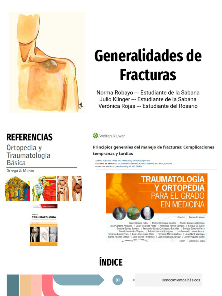 Guía Completa sobre Fracturas Óseas | PDF | Hueso | Articulación