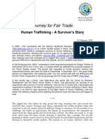 Human Trafficking - A Survivor's Story
