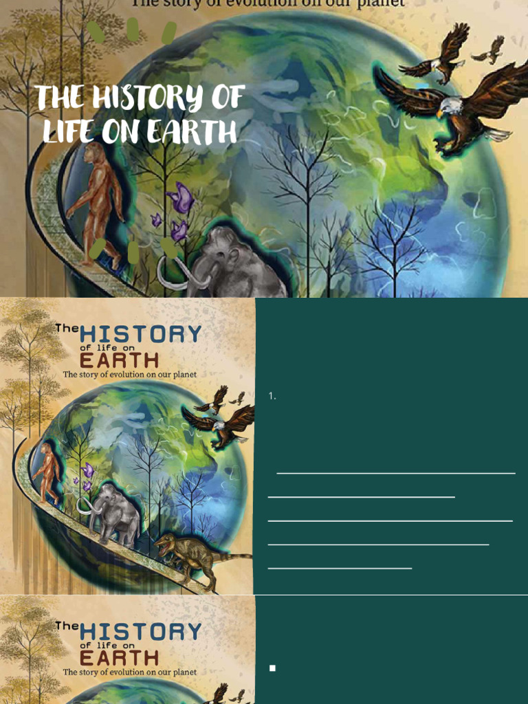 Evolution of Life on Earth Overview | PDF | Abiogenesis | Fossil