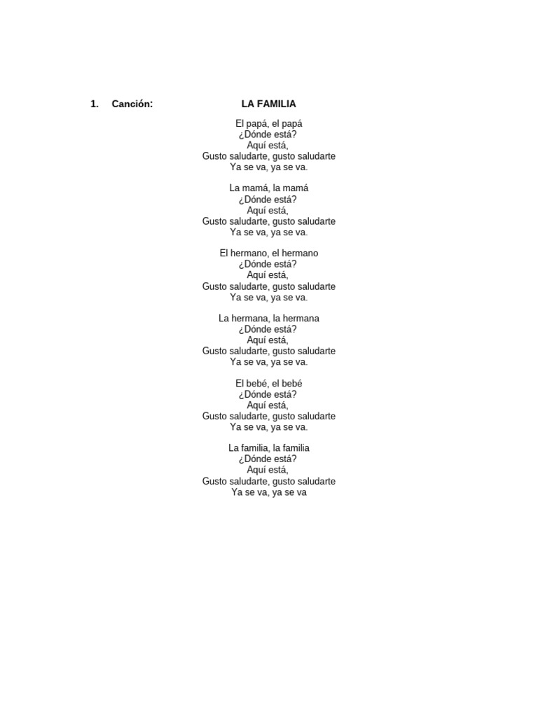 La Familia | PDF