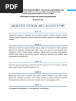 Syllabus B.E. CSE 4th Sem JEC