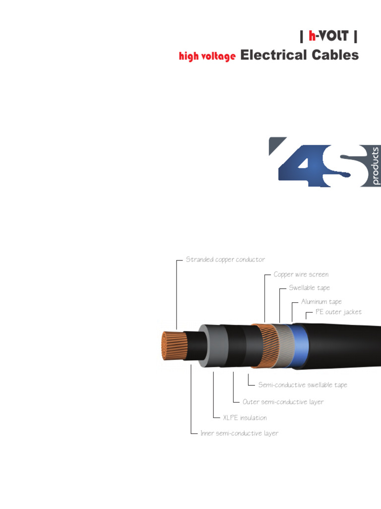 Energy Cables H Volt Copper Conductor | PDF | Insulator (Electricity ...