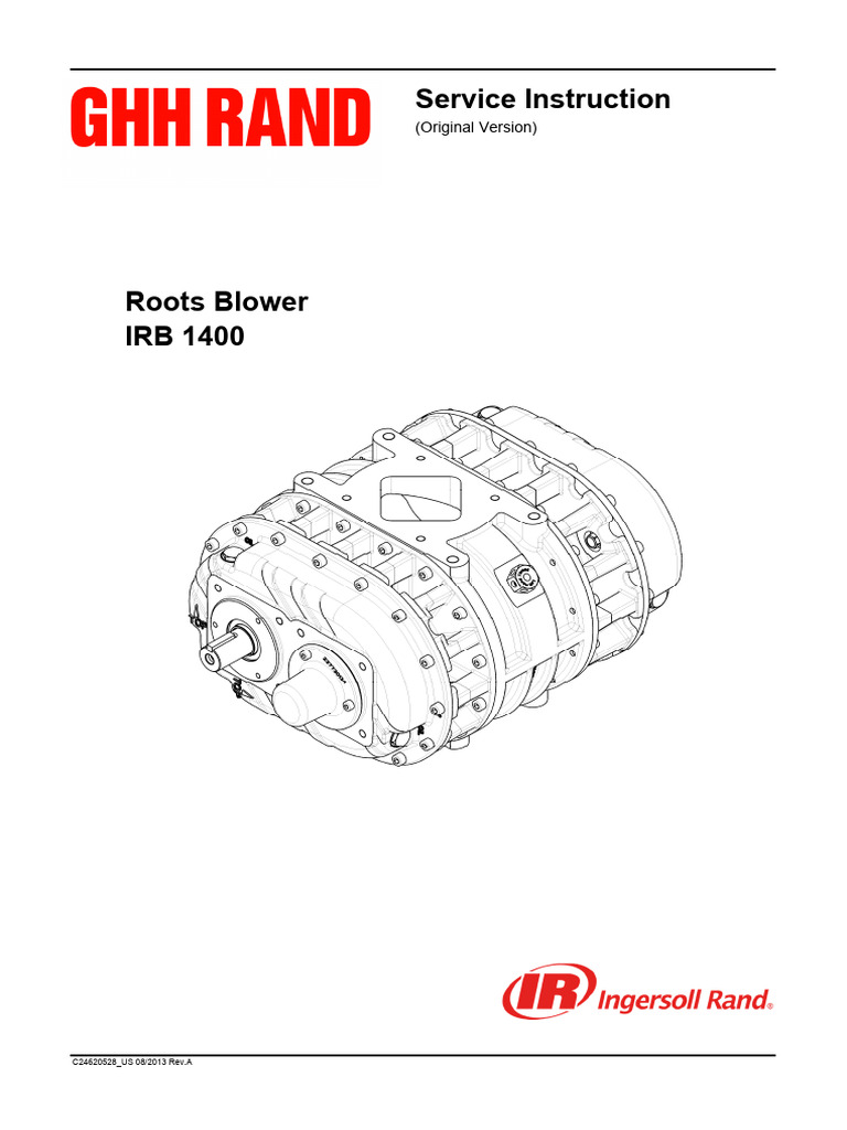 IRB1400 Service Instruction - RevA | PDF | Bearing (Mechanical) | Gear