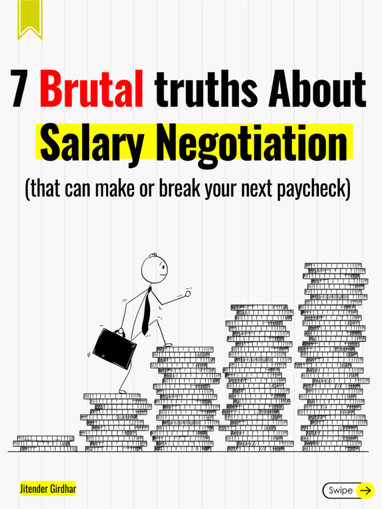 7 Brutal Truths About Salary Negotiation PDF