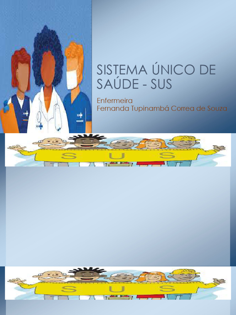 Entenda o Sistema Único de Saúde - SUS | PDF