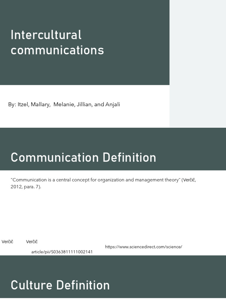 Intercultural Communications | PDF | Communication | Liberal Arts Education