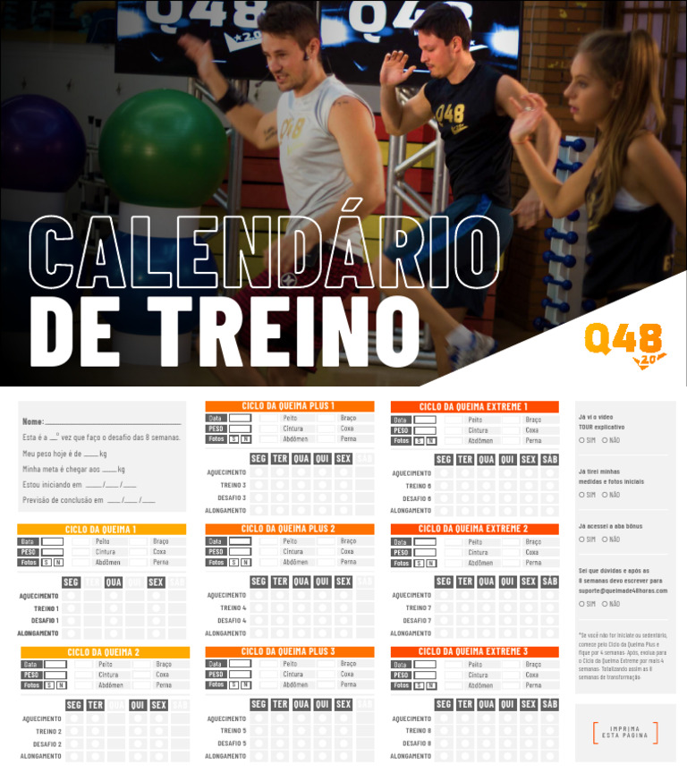 Treino Q48 para Iniciantes: Guia Completo | PDF
