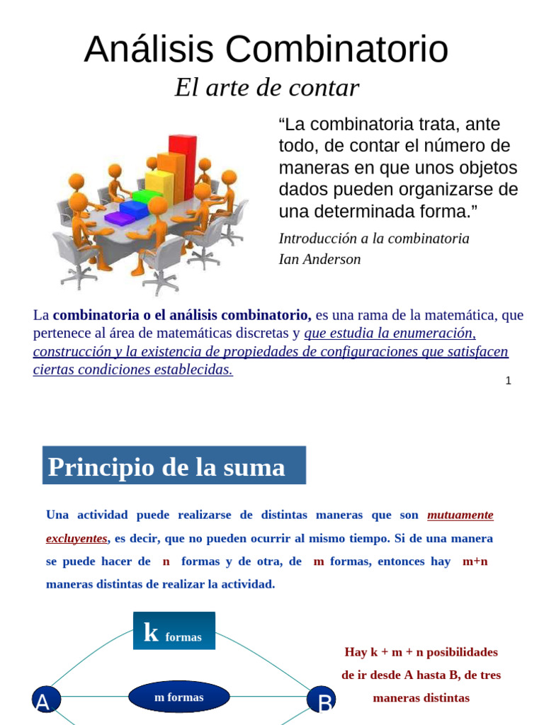 Analisis - Combinatorio - Clase 11 | PDF | Combinatoria | Matemáticas ...