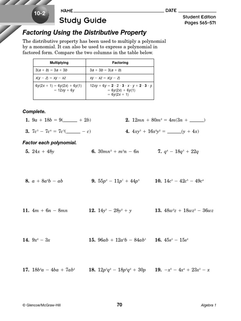 10 2StudyGuide | PDF