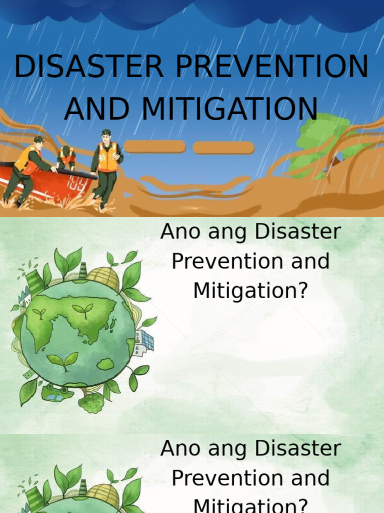 Disaster Prevention and Mitigation - 20240904 - 202803 - 0000 | PDF