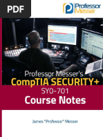 CompTIA Security+ (701) Study Notes | PDF | Security | Computer Security