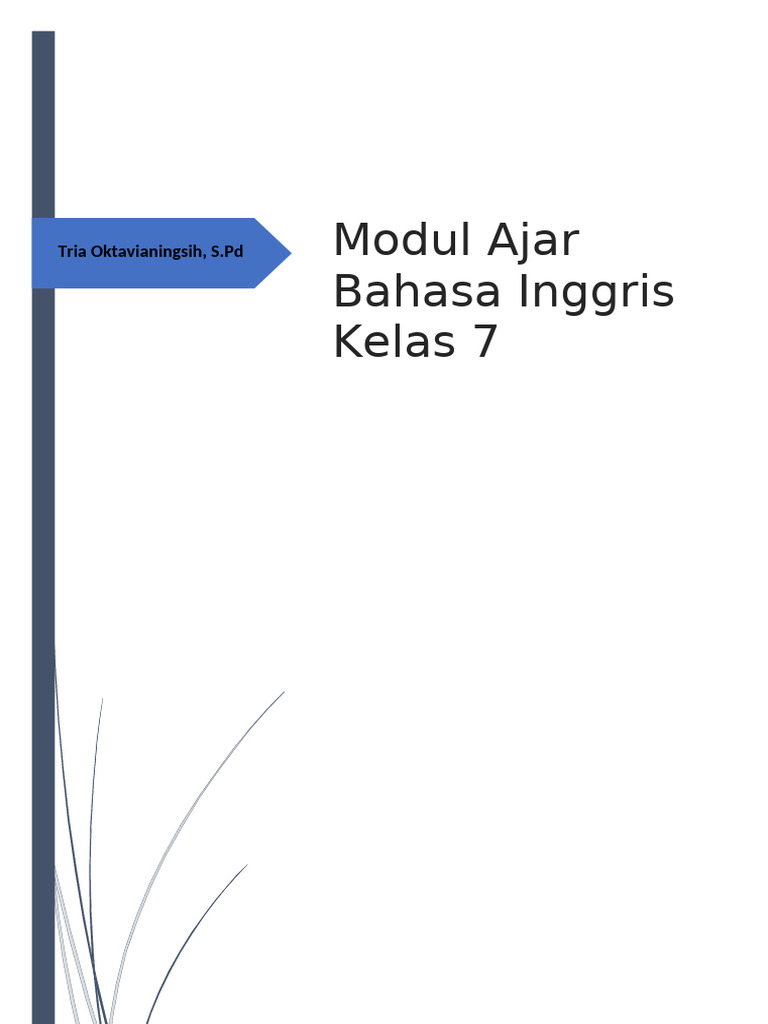 Modul Ajar Procedure Text Kelas 7 | PDF