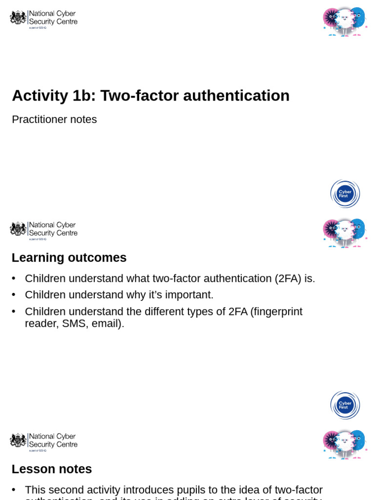 1b Two Factor Authentication Practitioner Notes | PDF