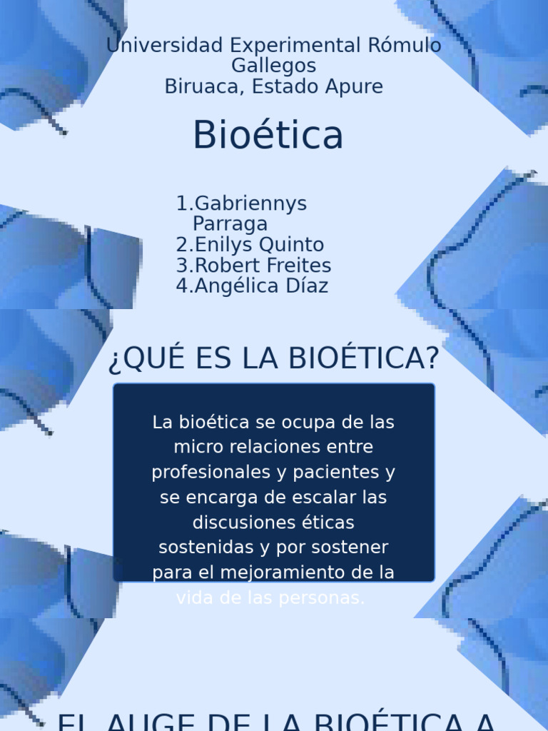 Bioética: Marco Legal y Desarrollo en Venezuela | PDF | Bioética ...
