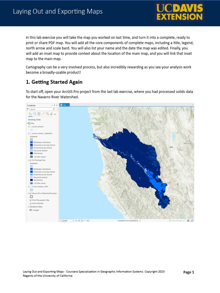 Assignment 3 - Laying Out and Exporting Maps | PDF | Page Layout | Map